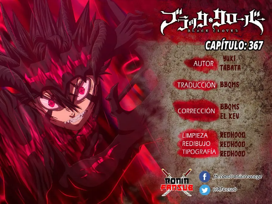 Black Clover capítulo 367, página 1