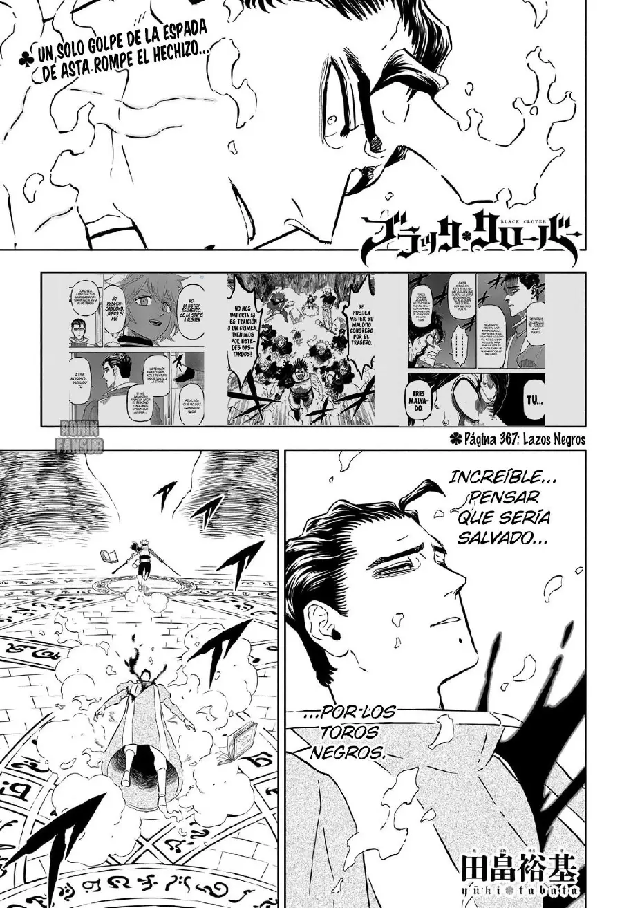 Black Clover capítulo 367, página 2