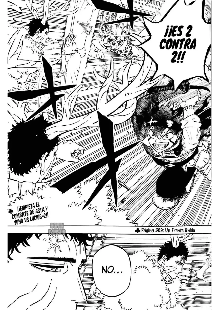 Black Clover capítulo 369, página 3