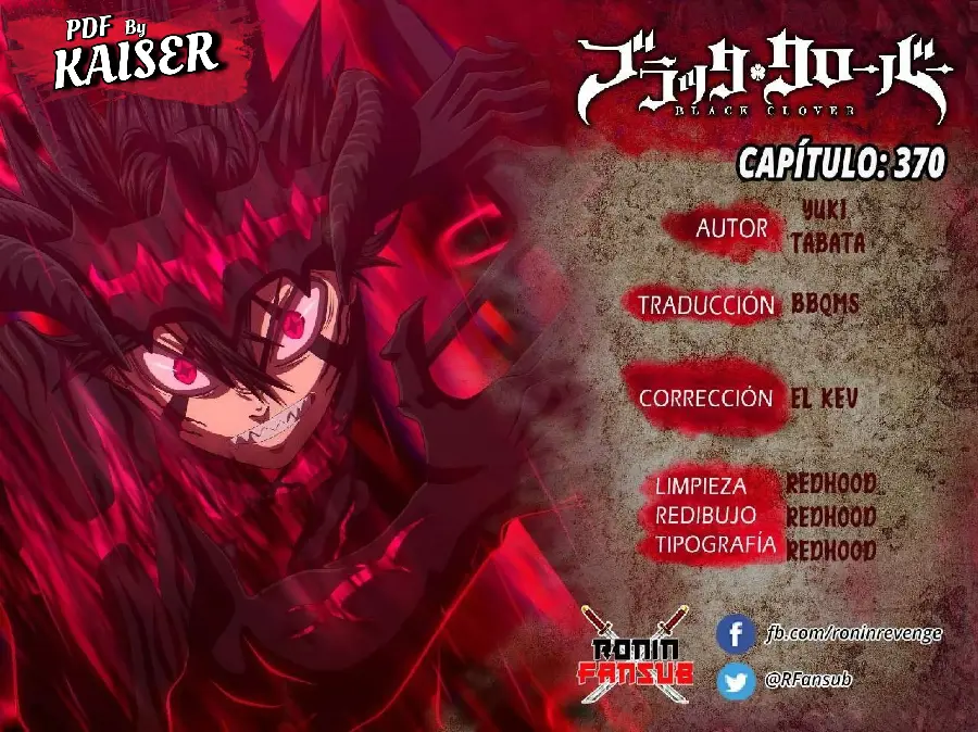 Black Clover capítulo 370, página 1