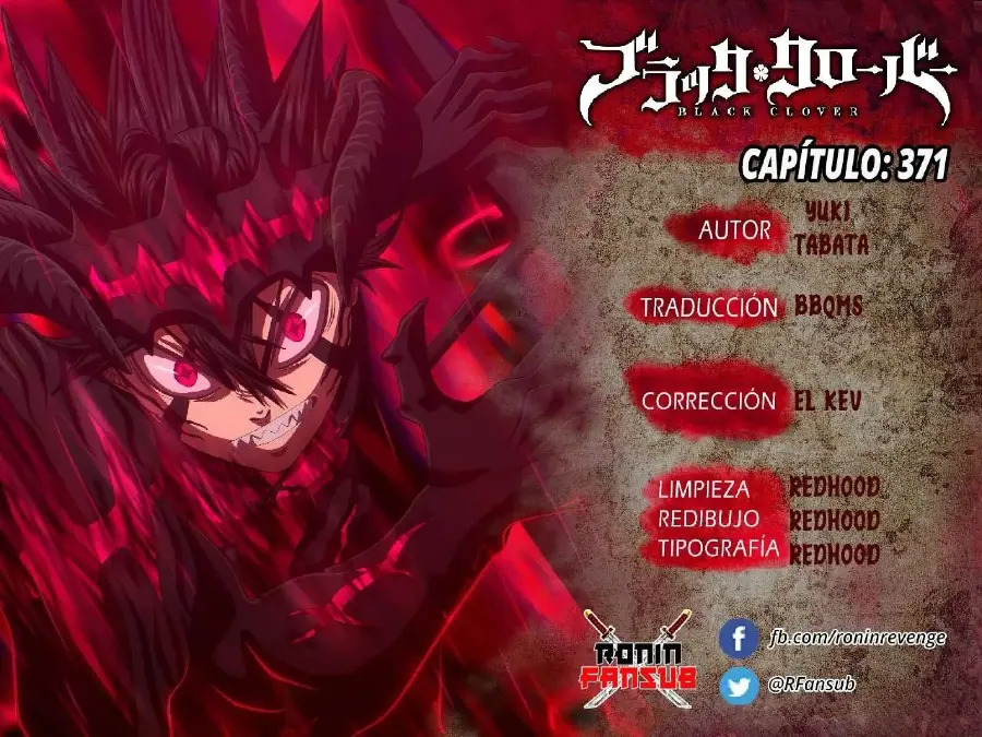 Black Clover capítulo 371, página 1