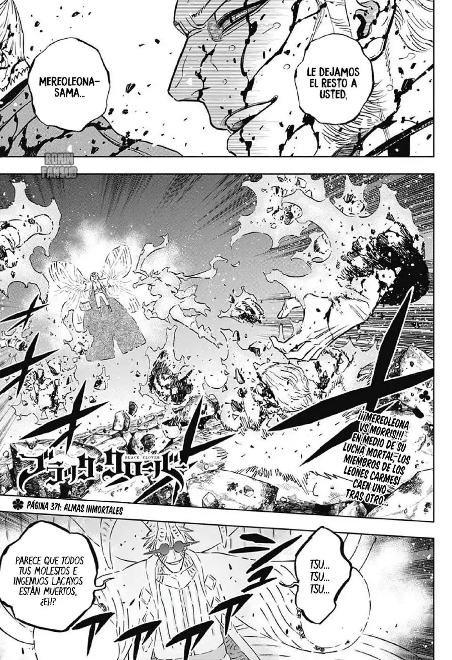 Black Clover capítulo 371, página 2