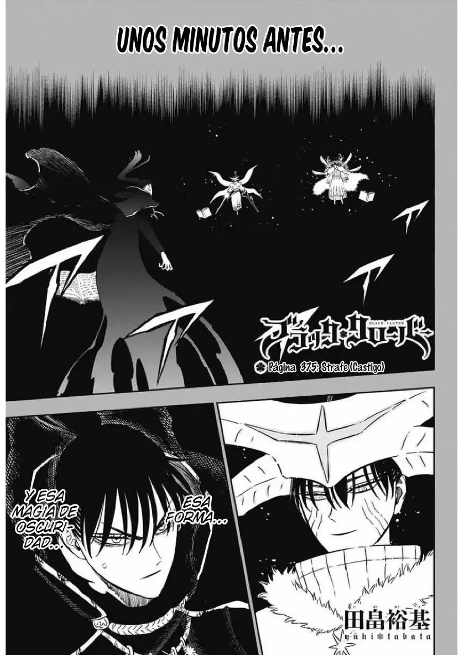 Black Clover capítulo 375, página 2
