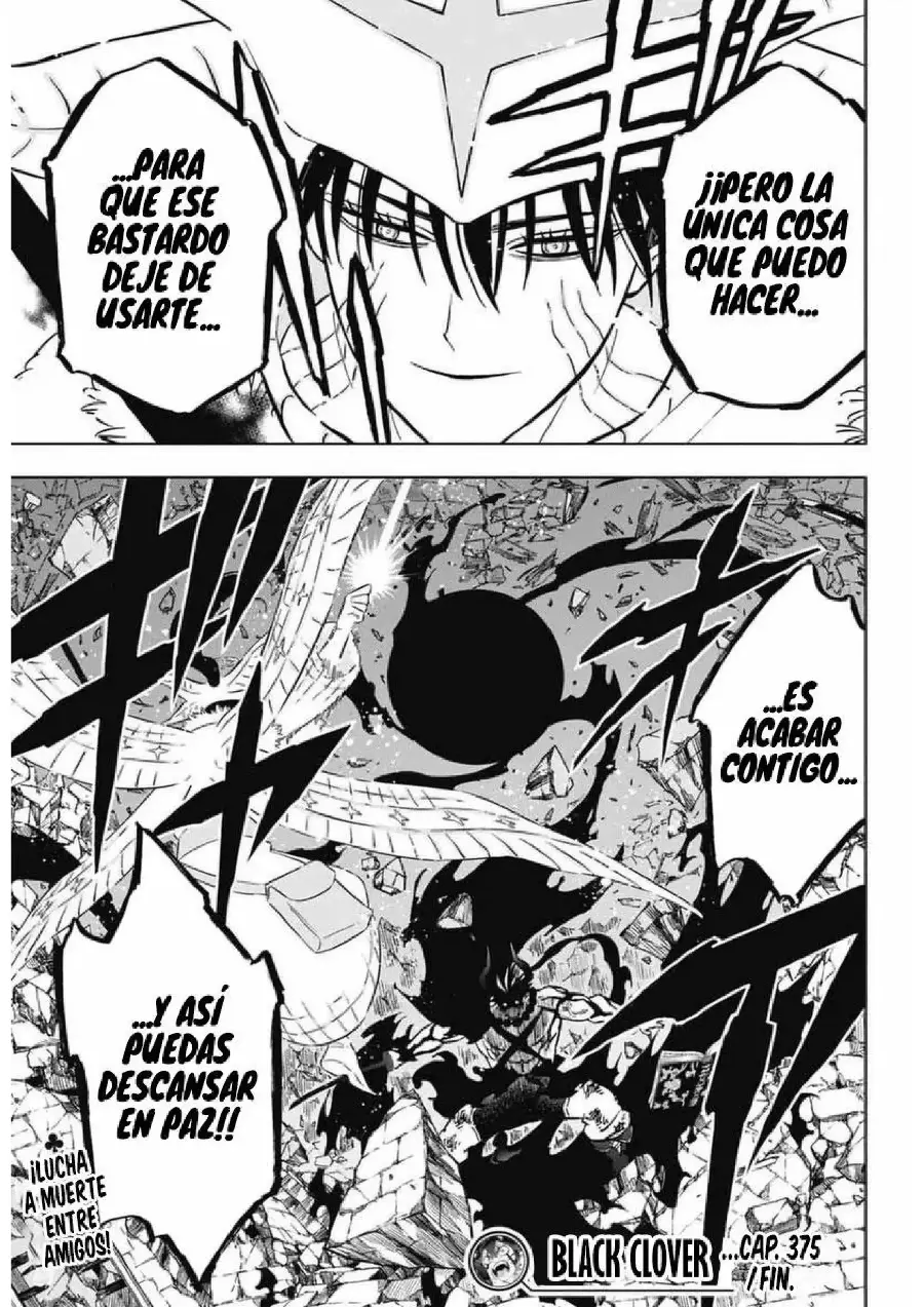Black Clover capítulo 375, página 19