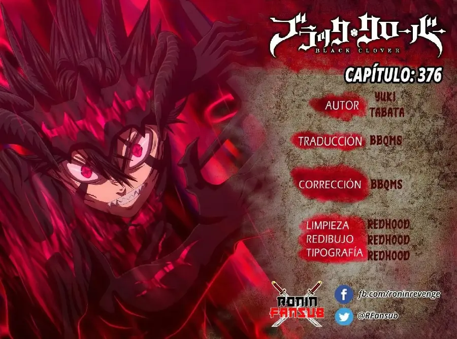 Black Clover capítulo 376, página 1