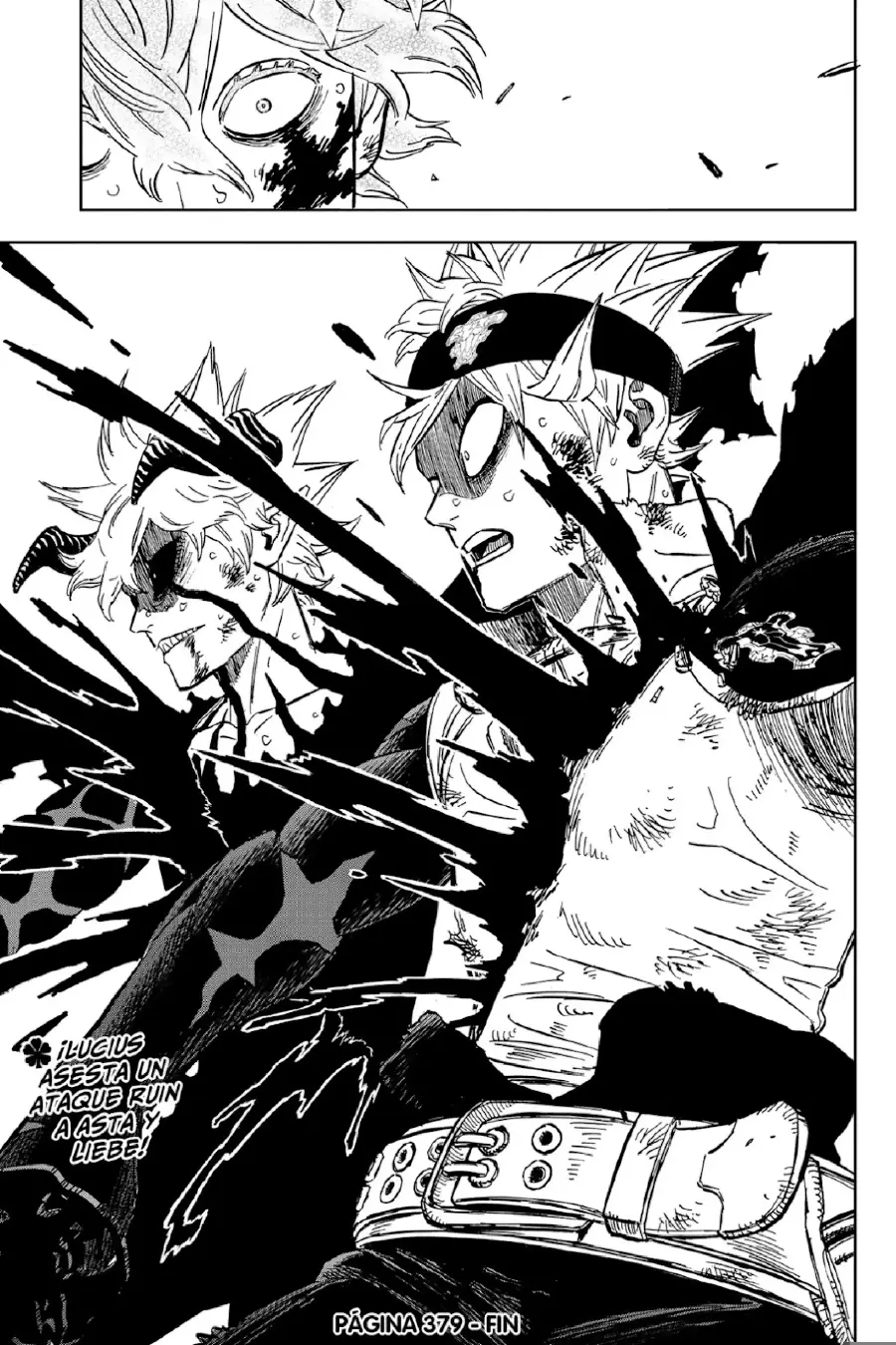Black Clover capítulo 379, página 23