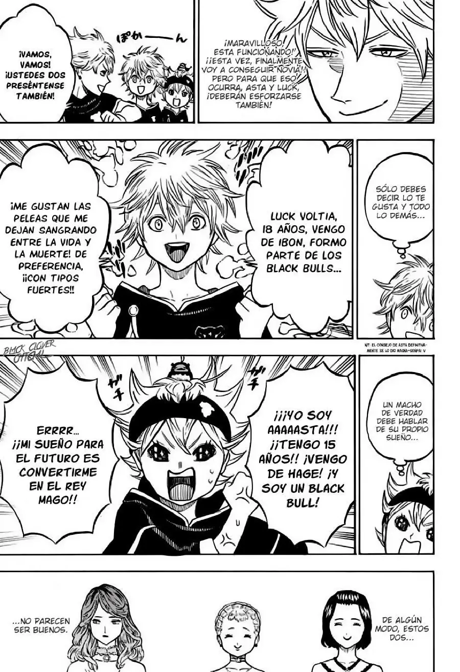 Black Clover capítulo 38, página 4