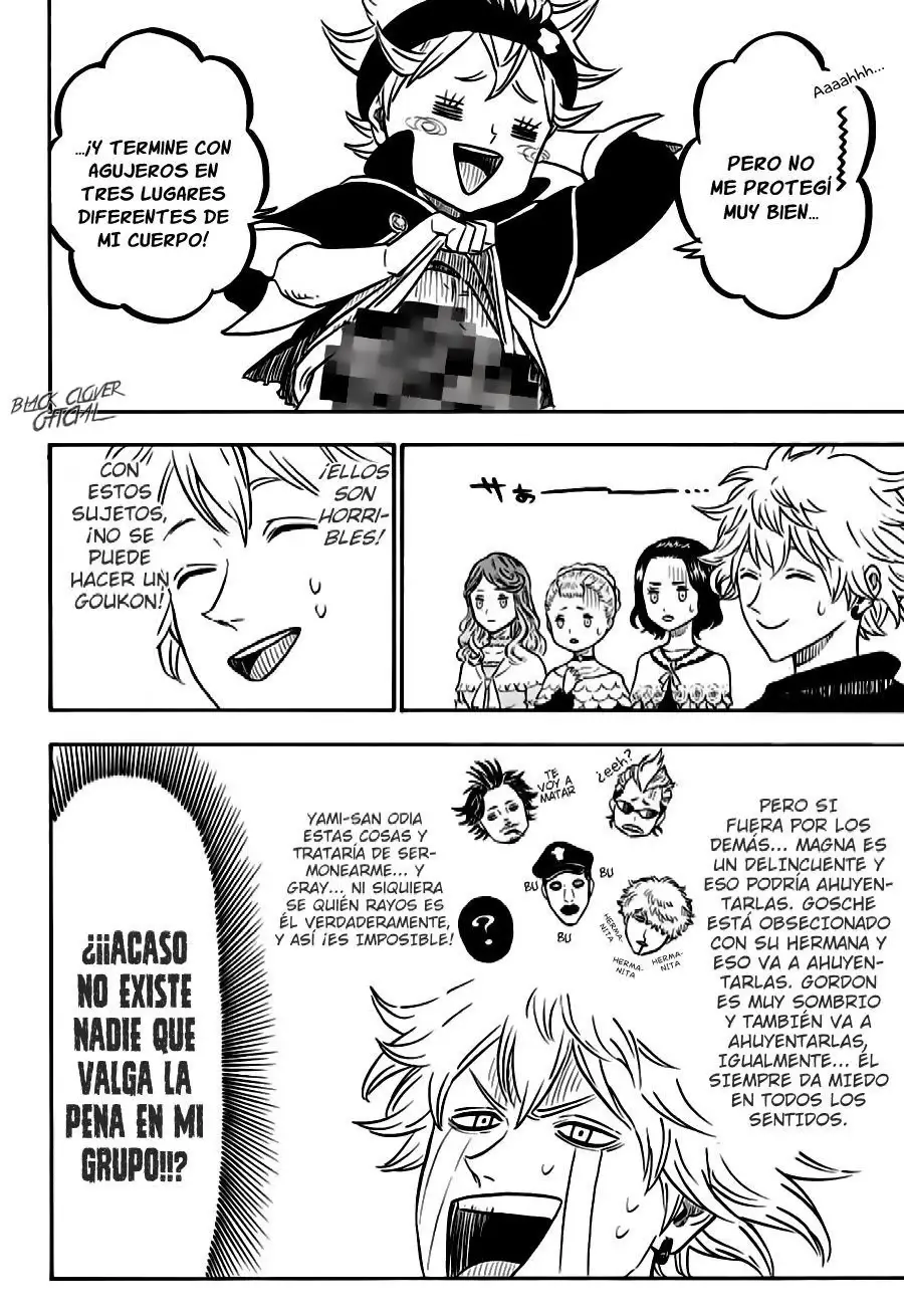 Black Clover capítulo 38, página 7