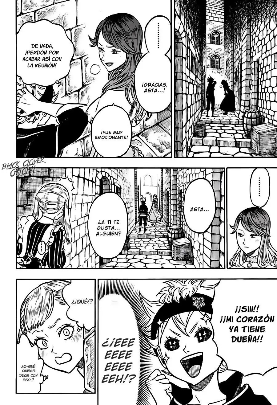 Black Clover capítulo 38, página 17