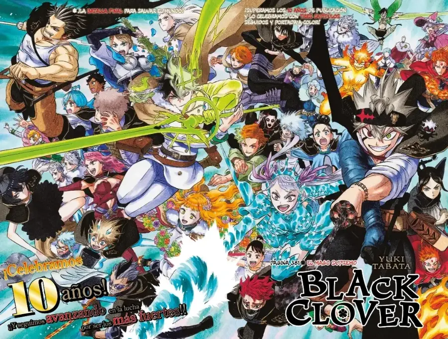 Black Clover capítulo 381, página 1