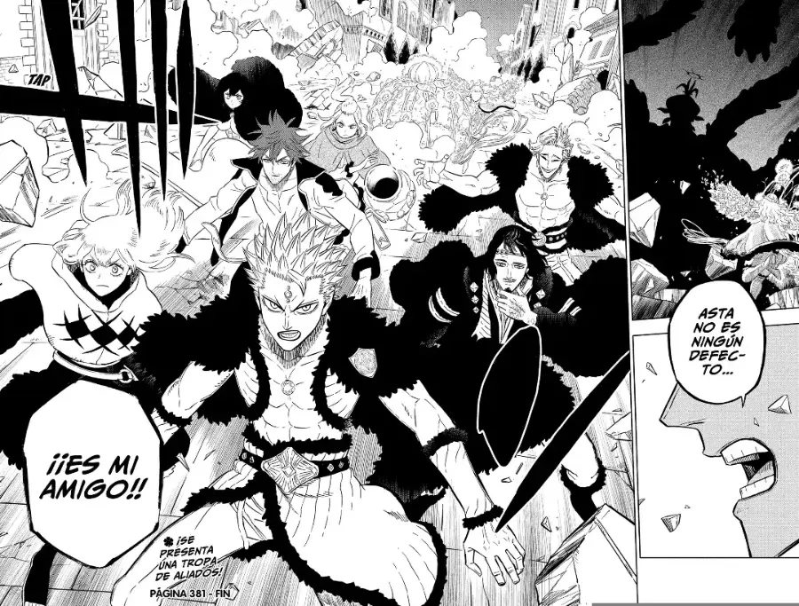 Black Clover capítulo 381, página 16
