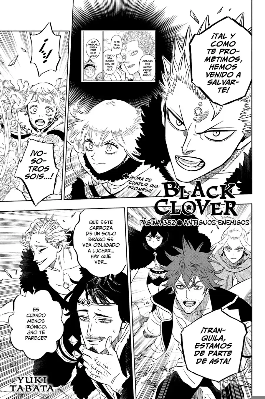 Black Clover capítulo 382, página 1
