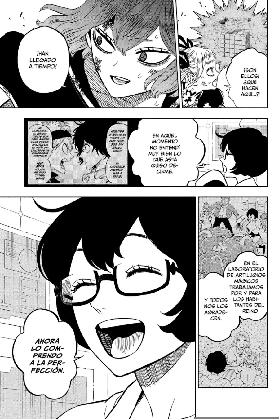 Black Clover capítulo 382, página 11