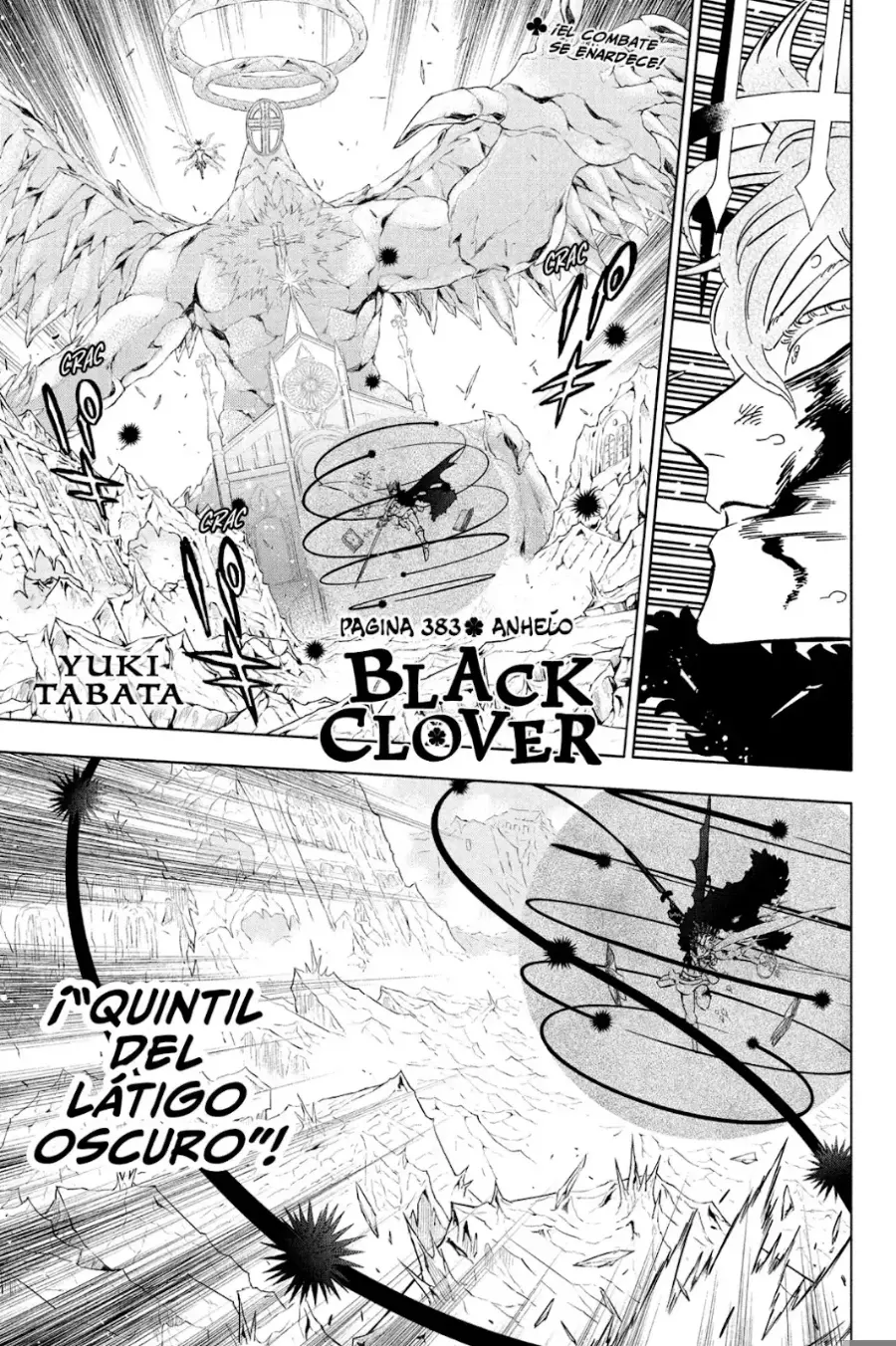 Black Clover capítulo 383, página 1