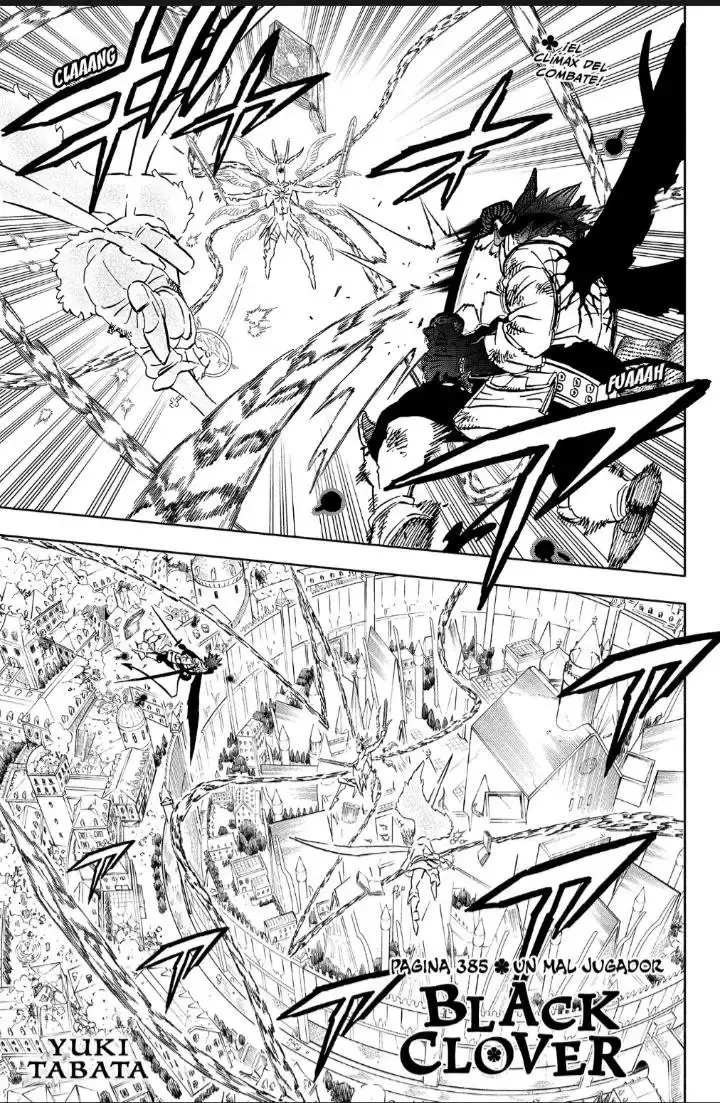 Black Clover capítulo 385, página 1