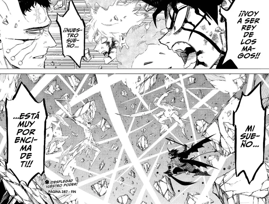 Black Clover capítulo 387, página 18