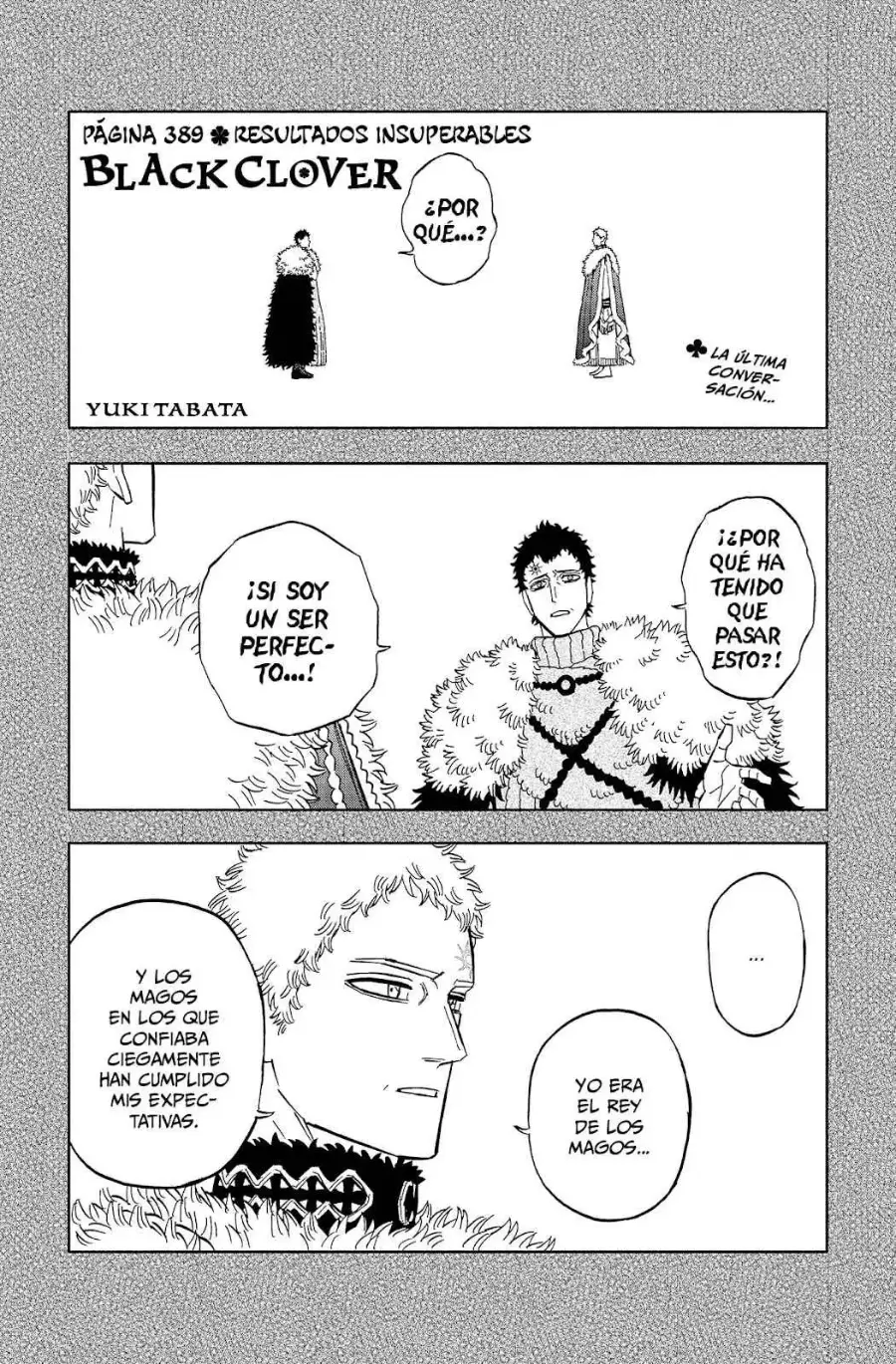 Black Clover capítulo 389, página 1