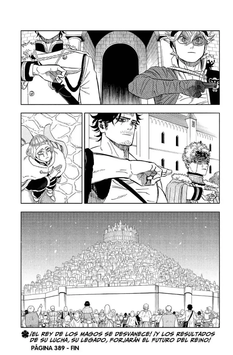 Black Clover capítulo 389, página 18