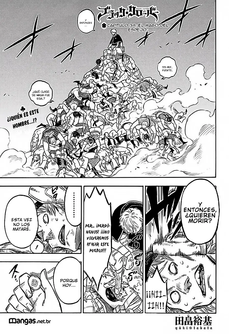Black Clover capítulo 39, página 2