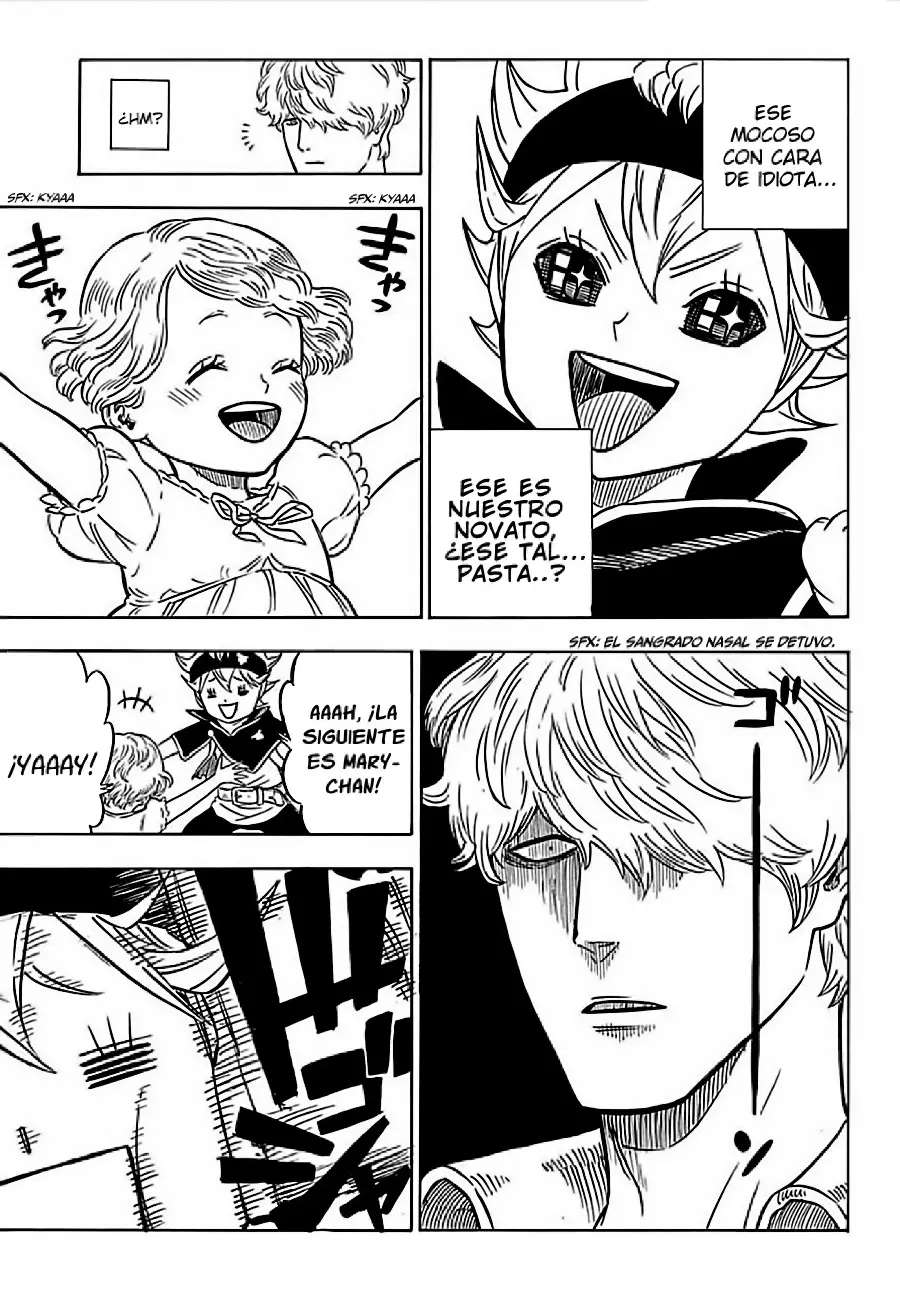 Black Clover capítulo 39, página 6