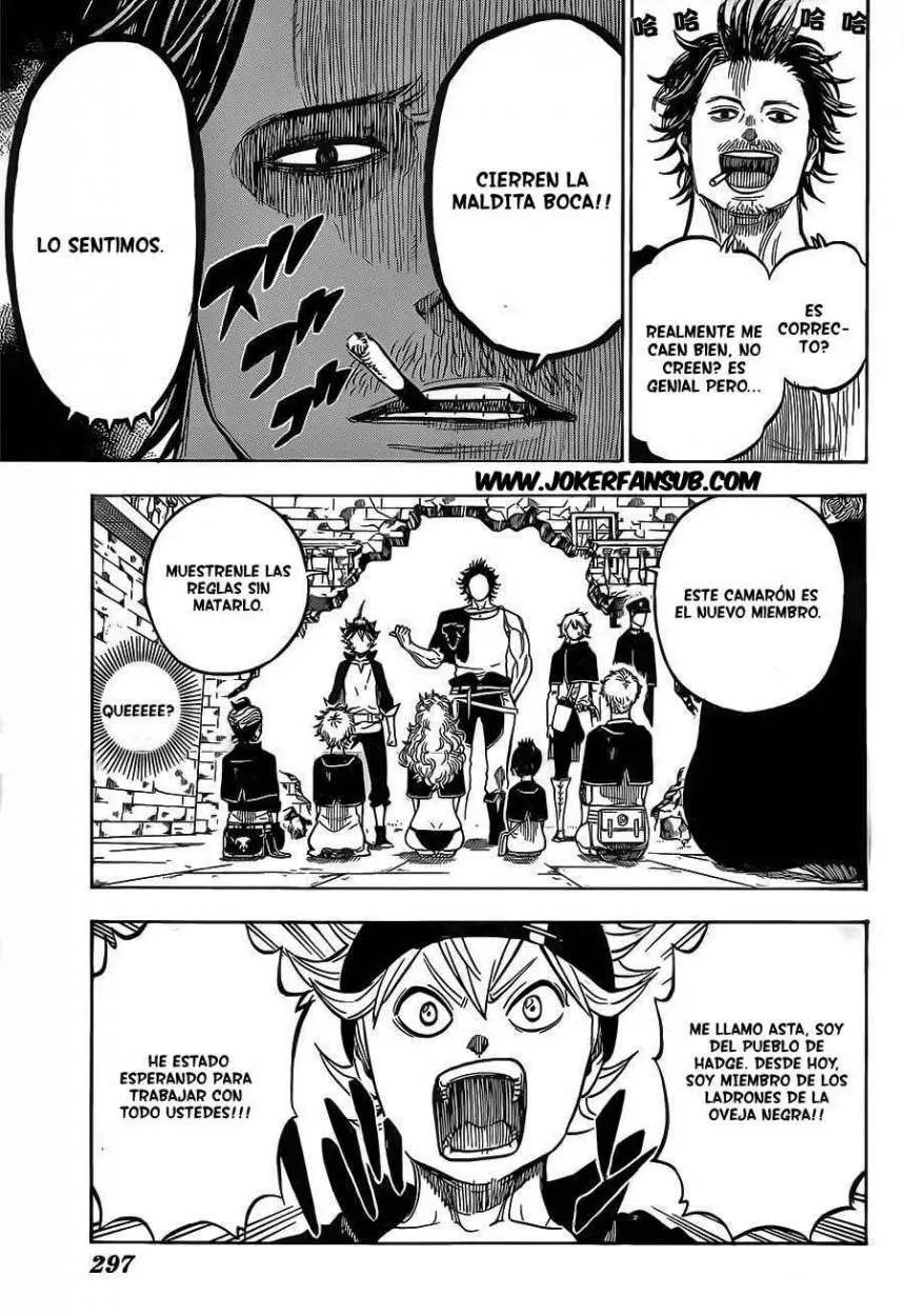 Black Clover capítulo 4, página 5