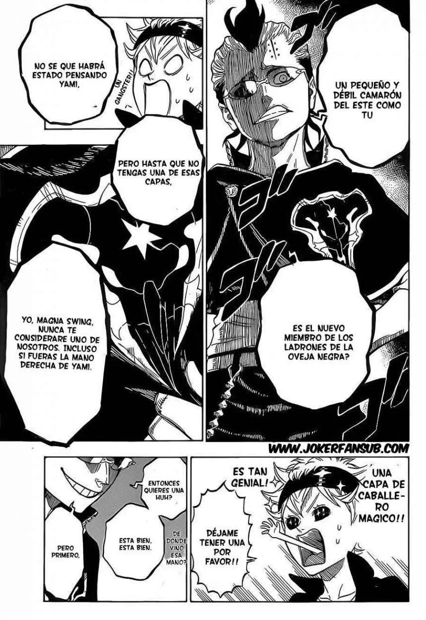 Black Clover capítulo 4, página 7