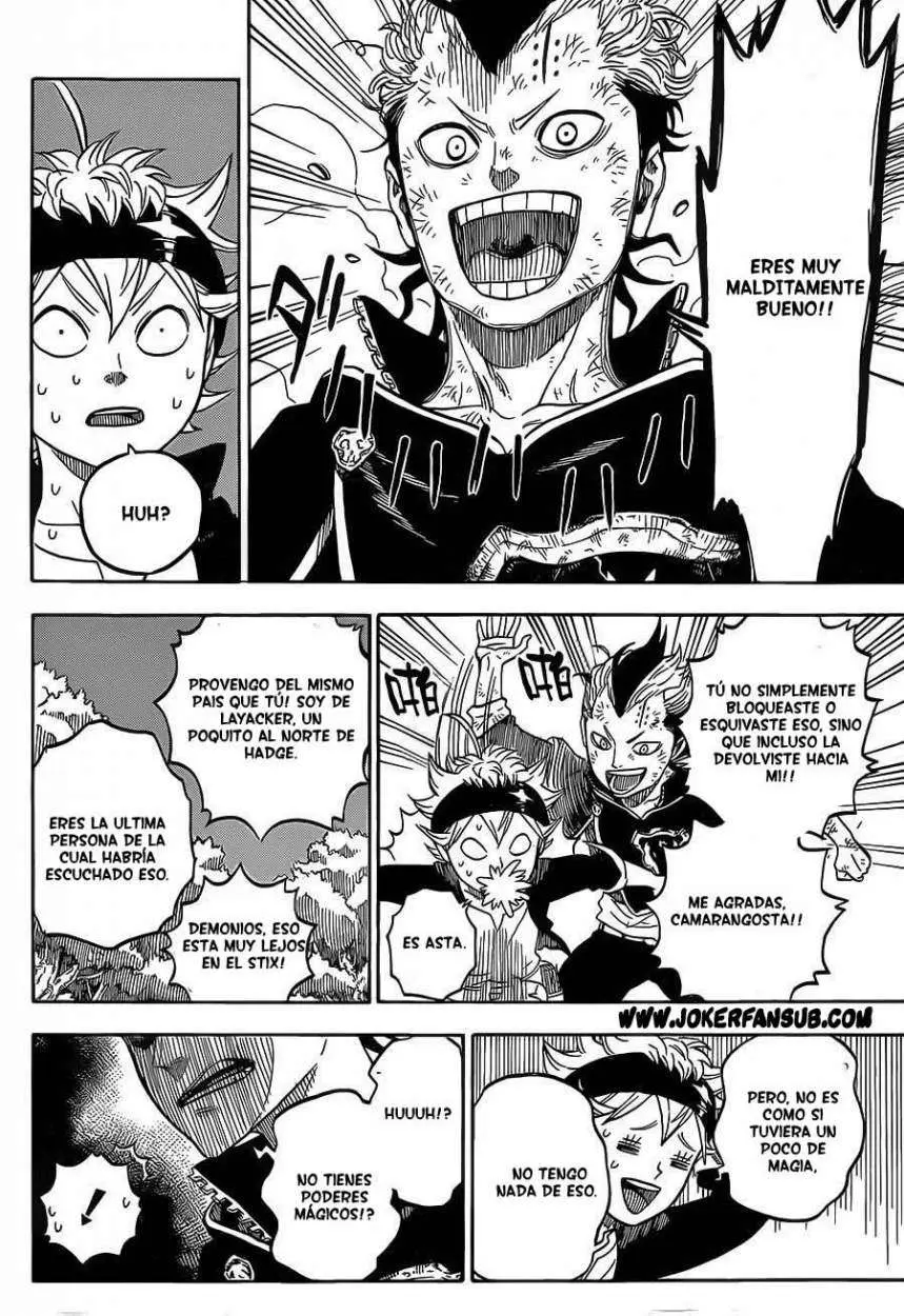 Black Clover capítulo 4, página 16