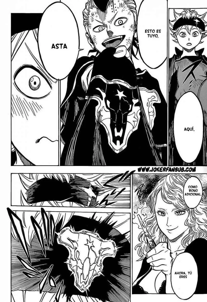 Black Clover capítulo 4, página 18