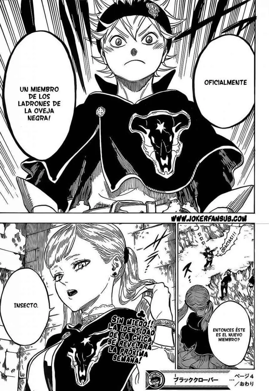 Black Clover capítulo 4, página 19