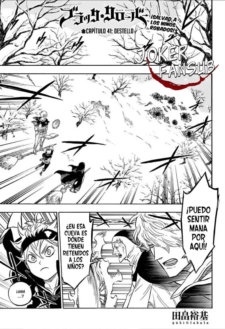 Black Clover capítulo 41, página 2