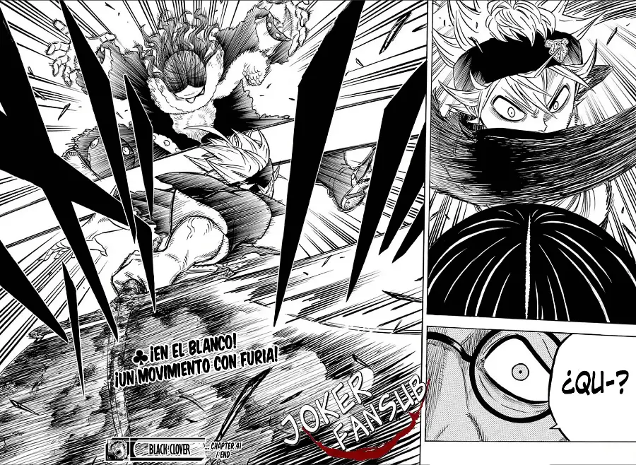 Black Clover capítulo 41, página 17