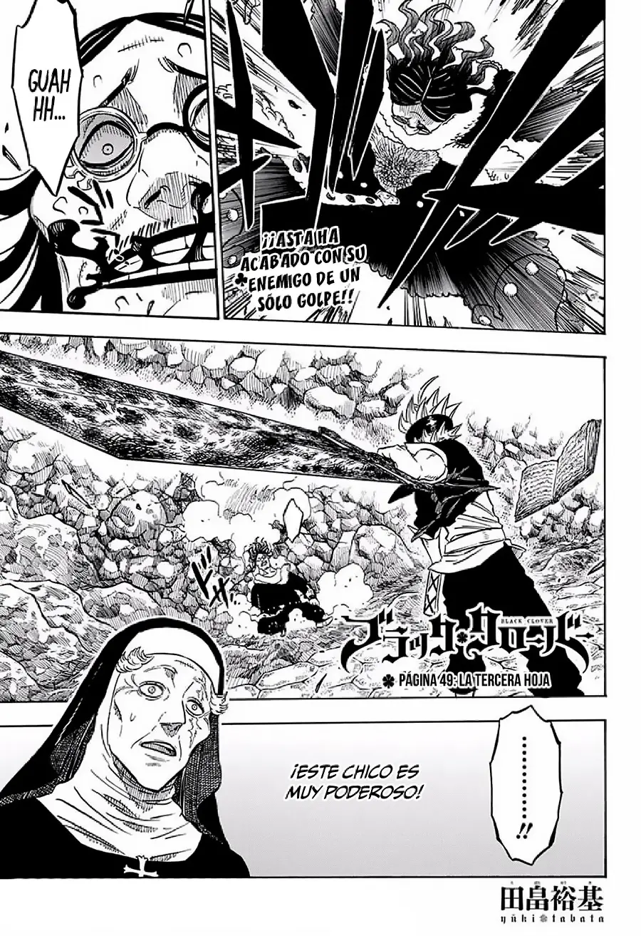 Black Clover capítulo 42, página 2