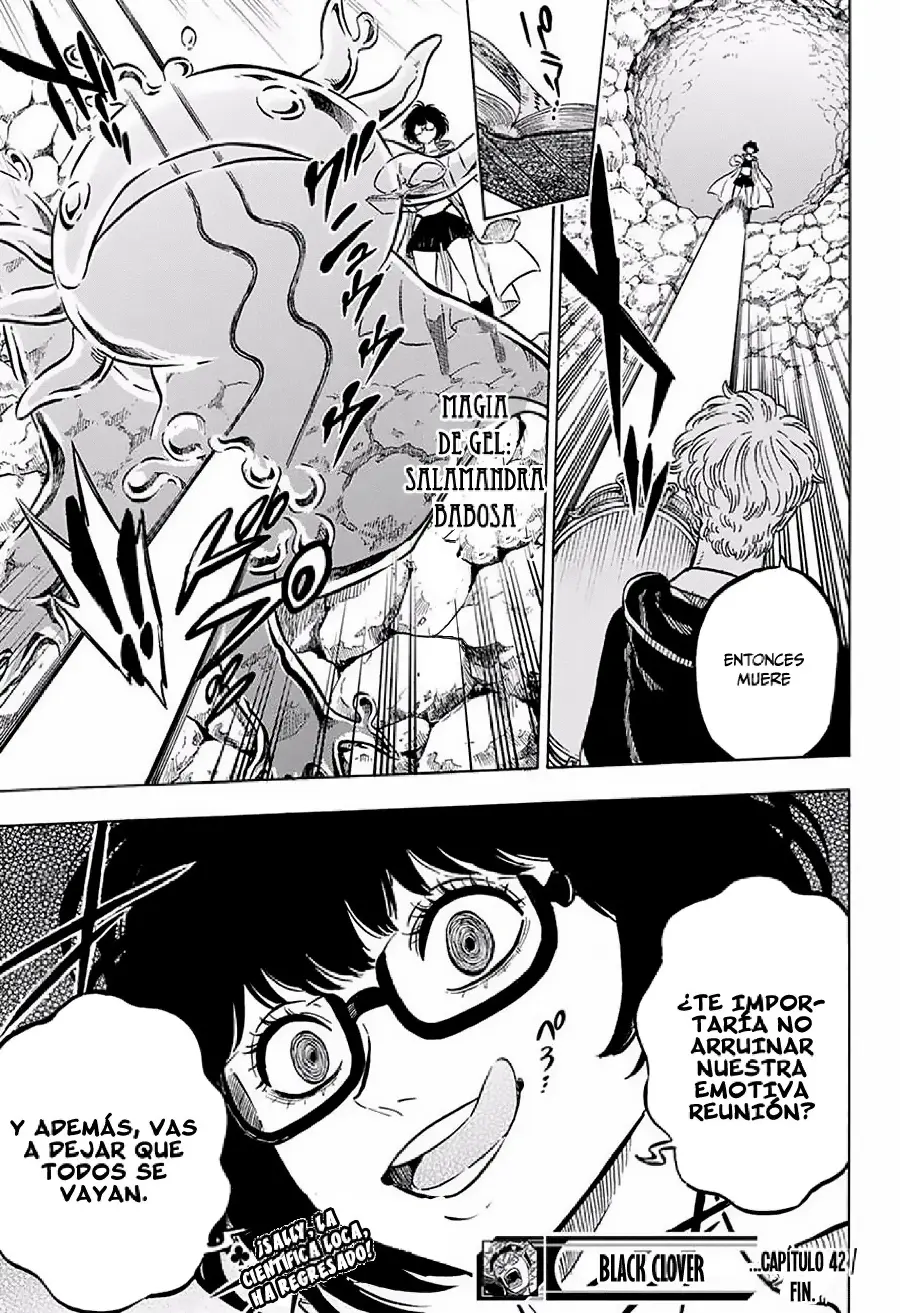 Black Clover capítulo 42, página 18