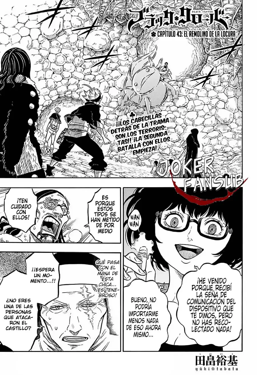 Black Clover capítulo 43, página 2