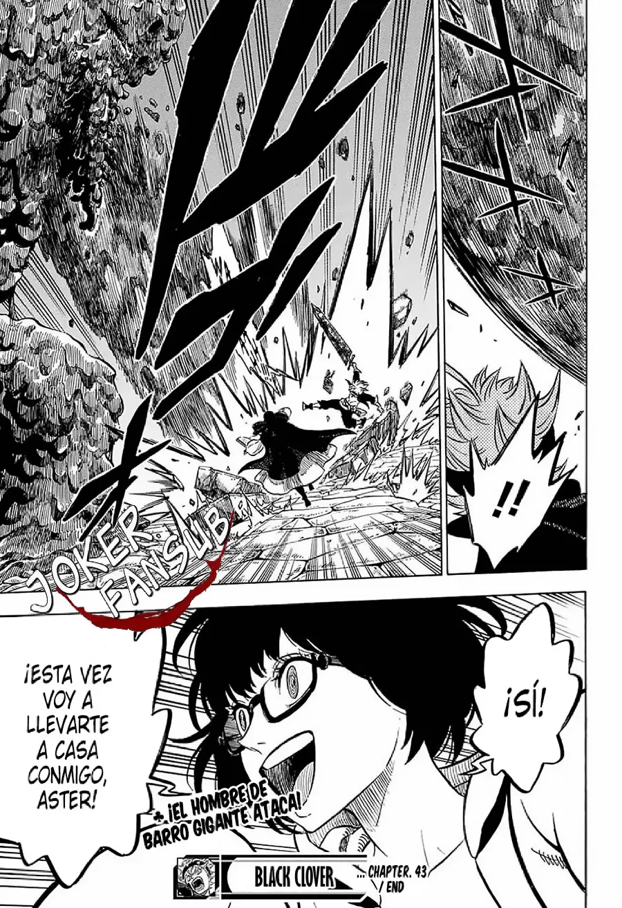 Black Clover capítulo 43, página 17