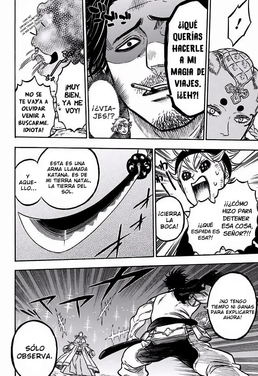 Black Clover capítulo 47, página 7