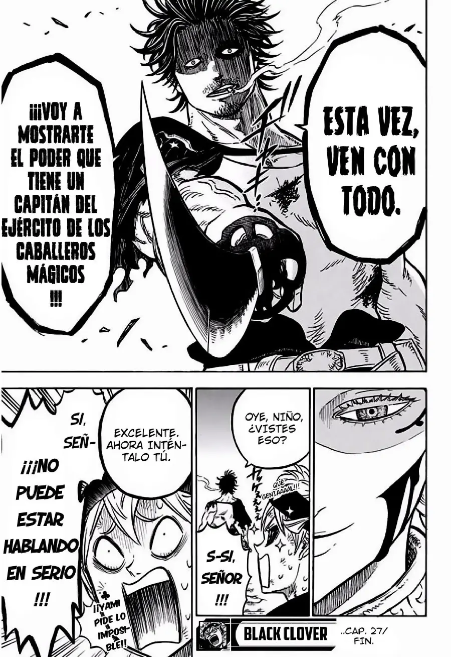 Black Clover capítulo 47, página 18