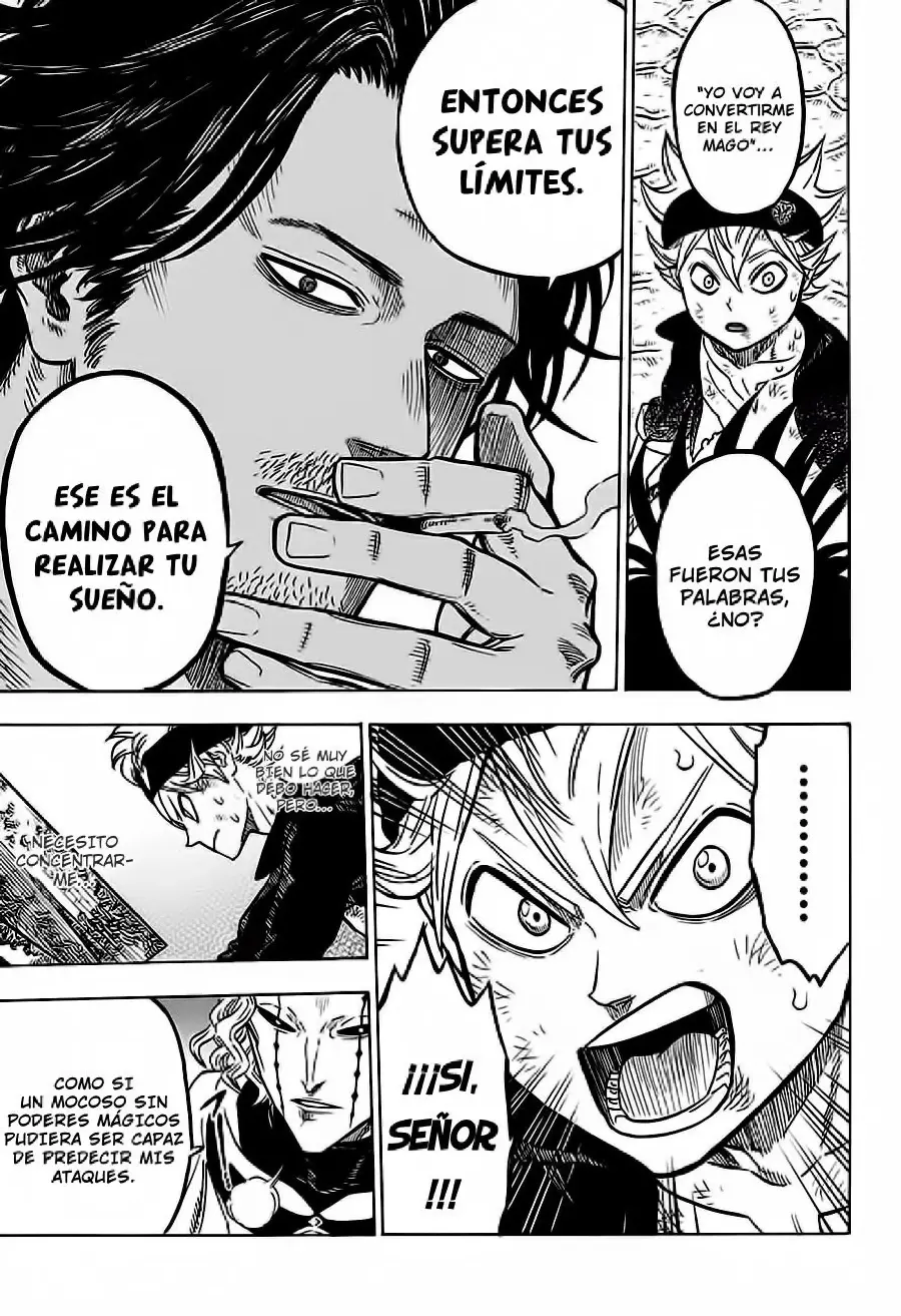 Black Clover capítulo 48, página 8