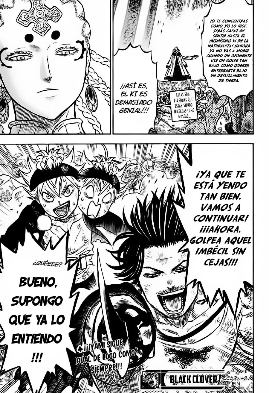 Black Clover capítulo 48, página 18