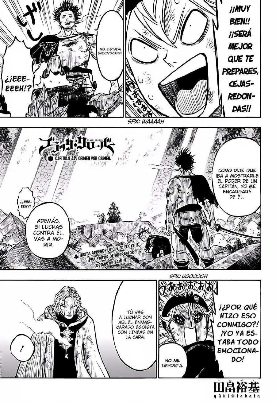 Black Clover capítulo 49, página 2