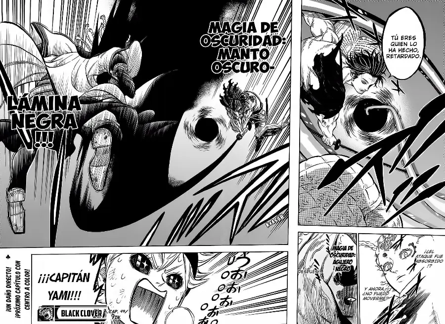 Black Clover capítulo 49, página 18