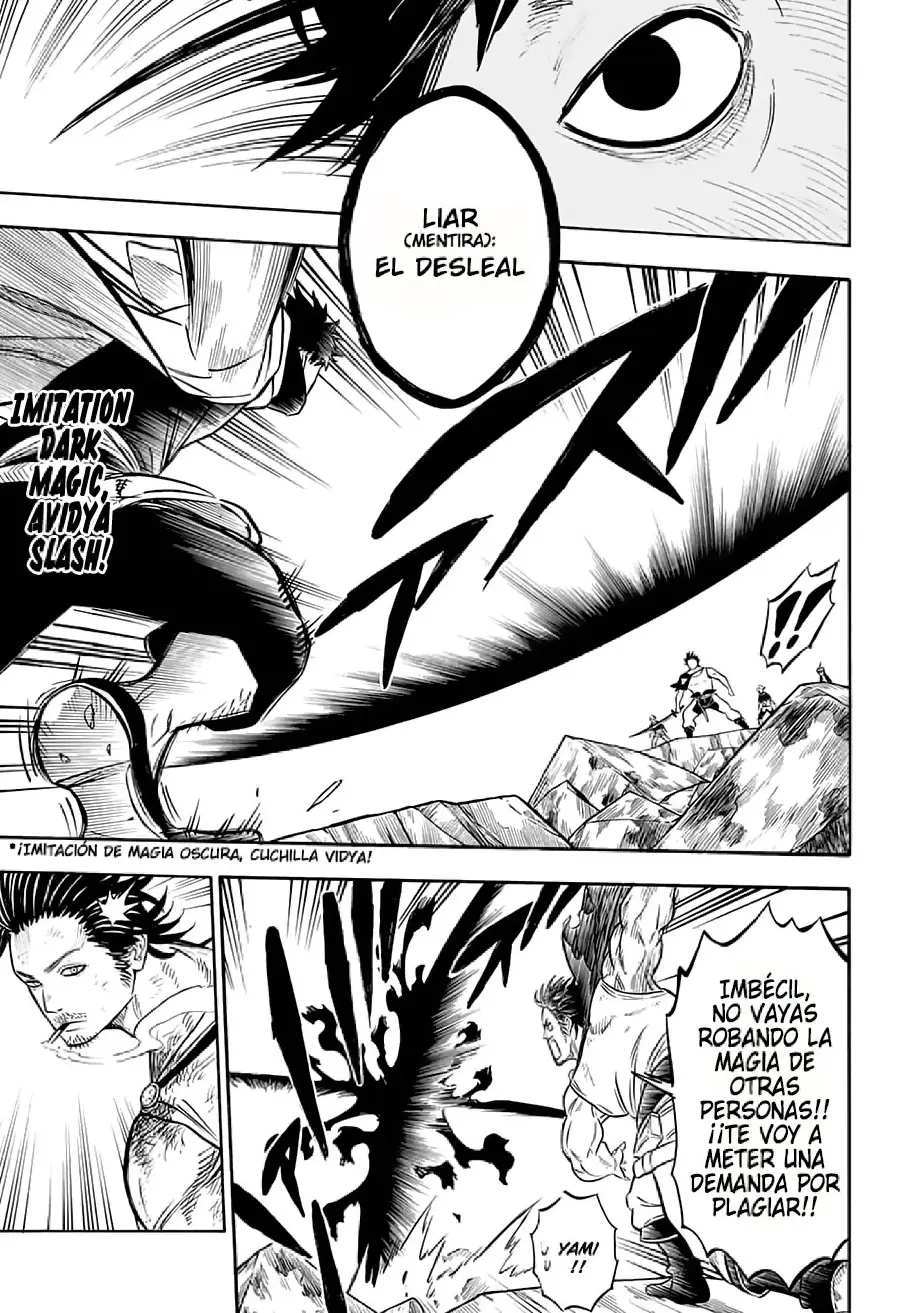 Black Clover capítulo 51, página 11