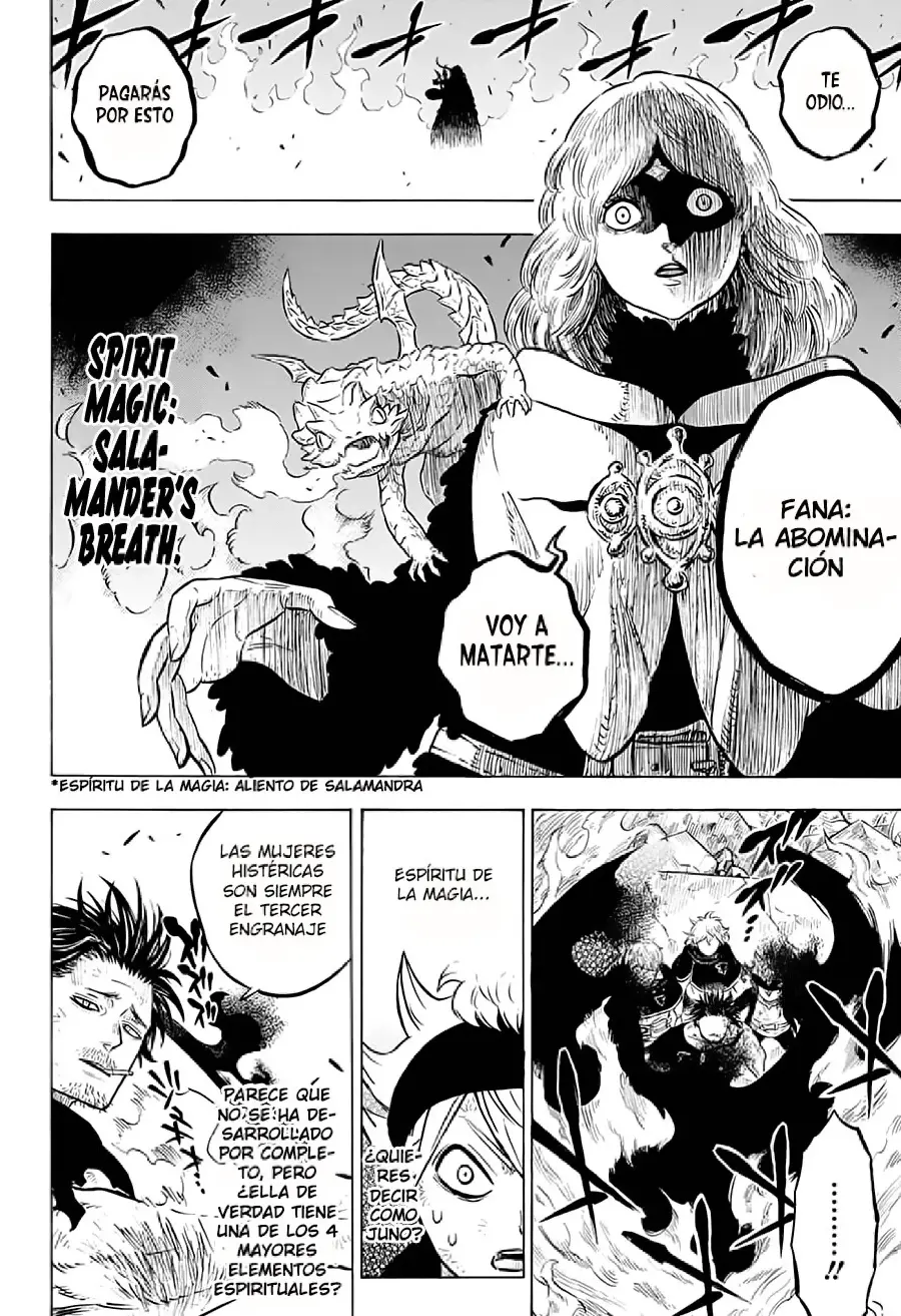 Black Clover capítulo 51, página 14