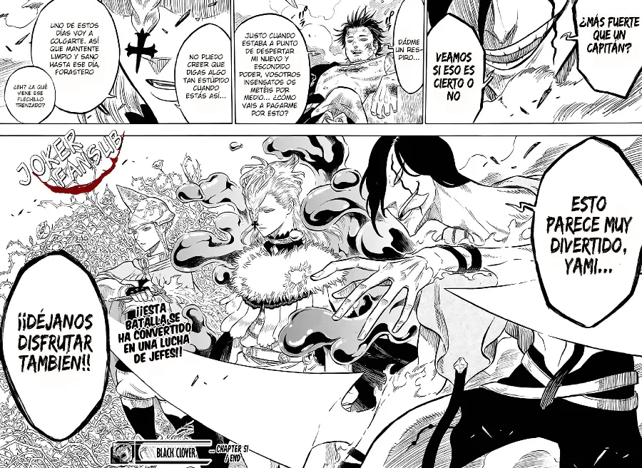 Black Clover capítulo 51, página 18