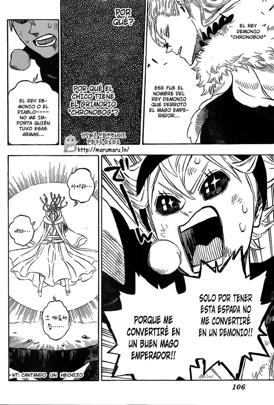 Black Clover capítulo 53, página 9