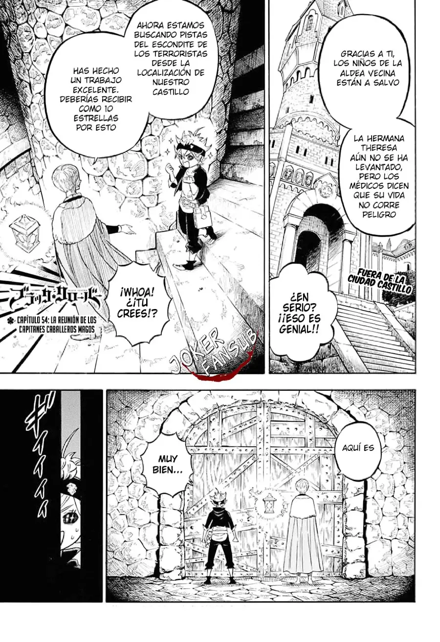 Black Clover capítulo 54, página 2