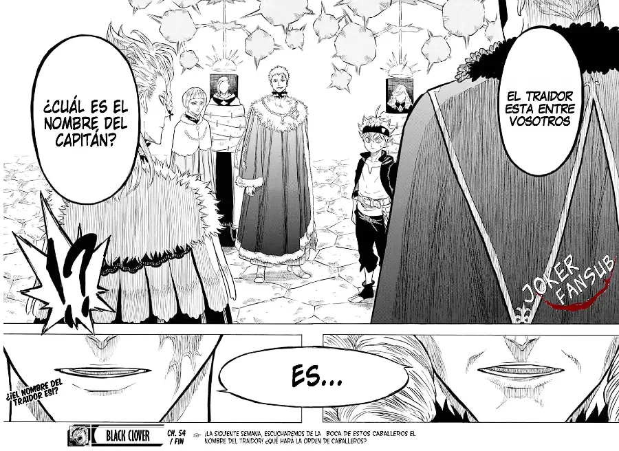 Black Clover capítulo 54, página 17