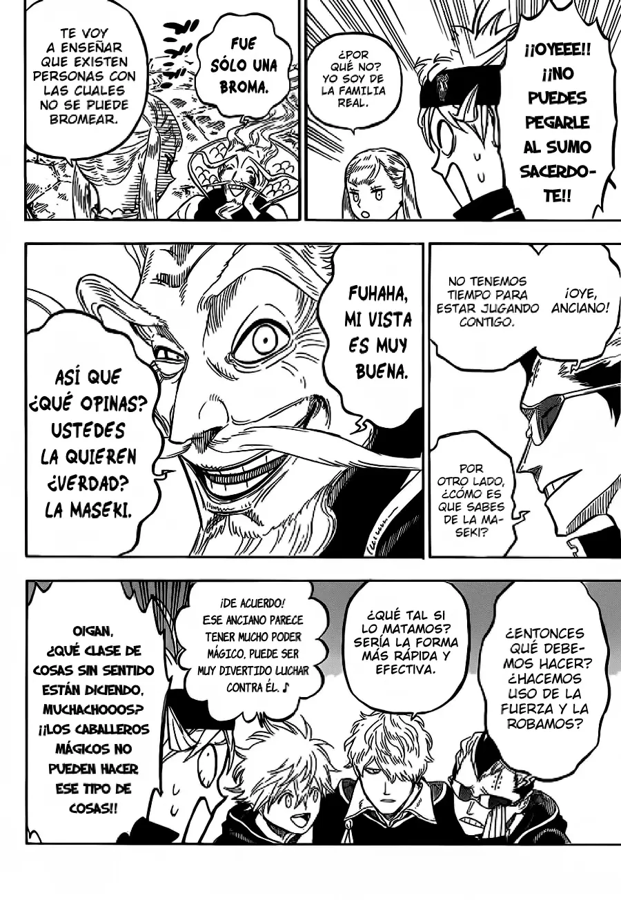 Black Clover capítulo 60, página 4