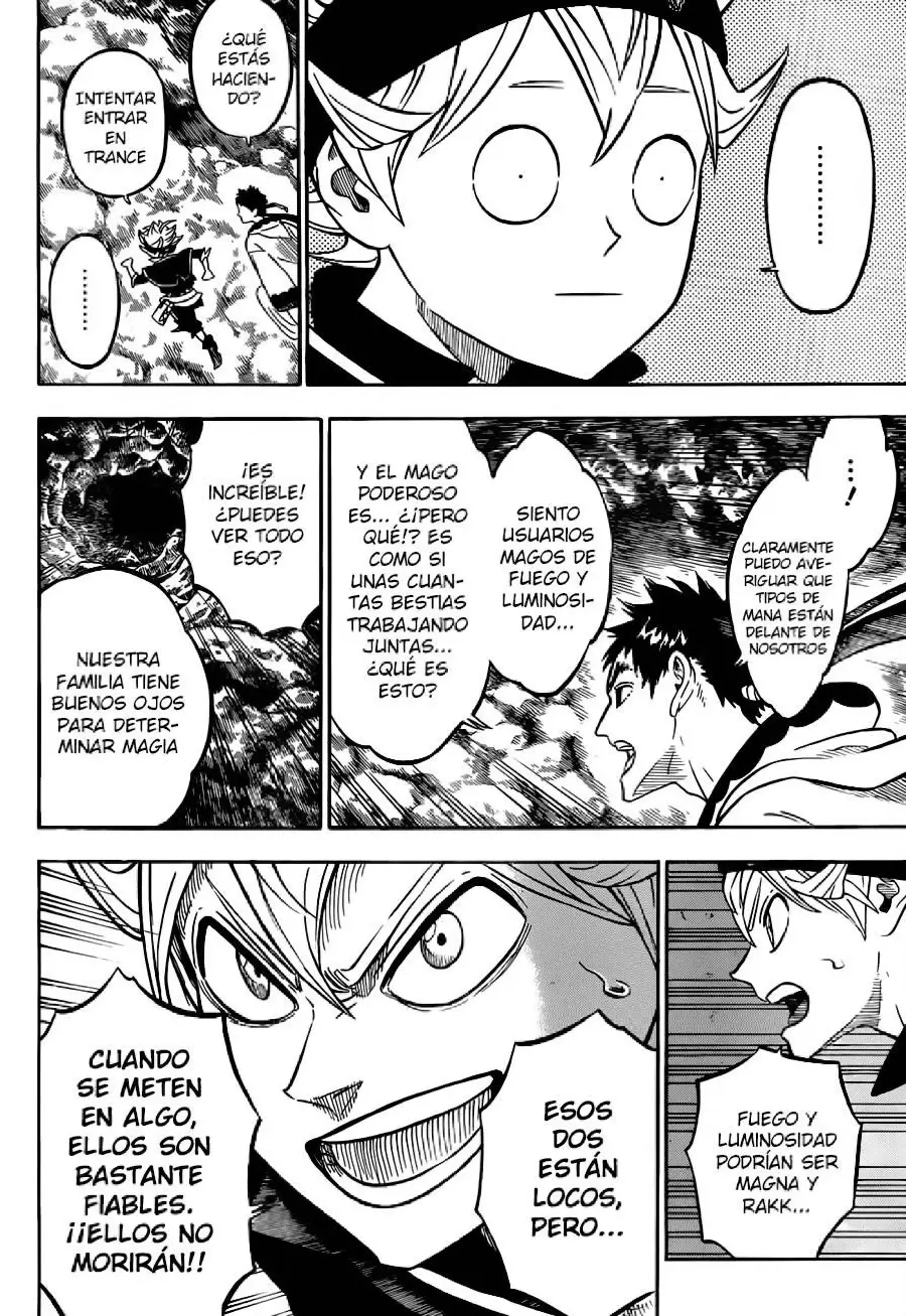 Black Clover capítulo 64, página 11