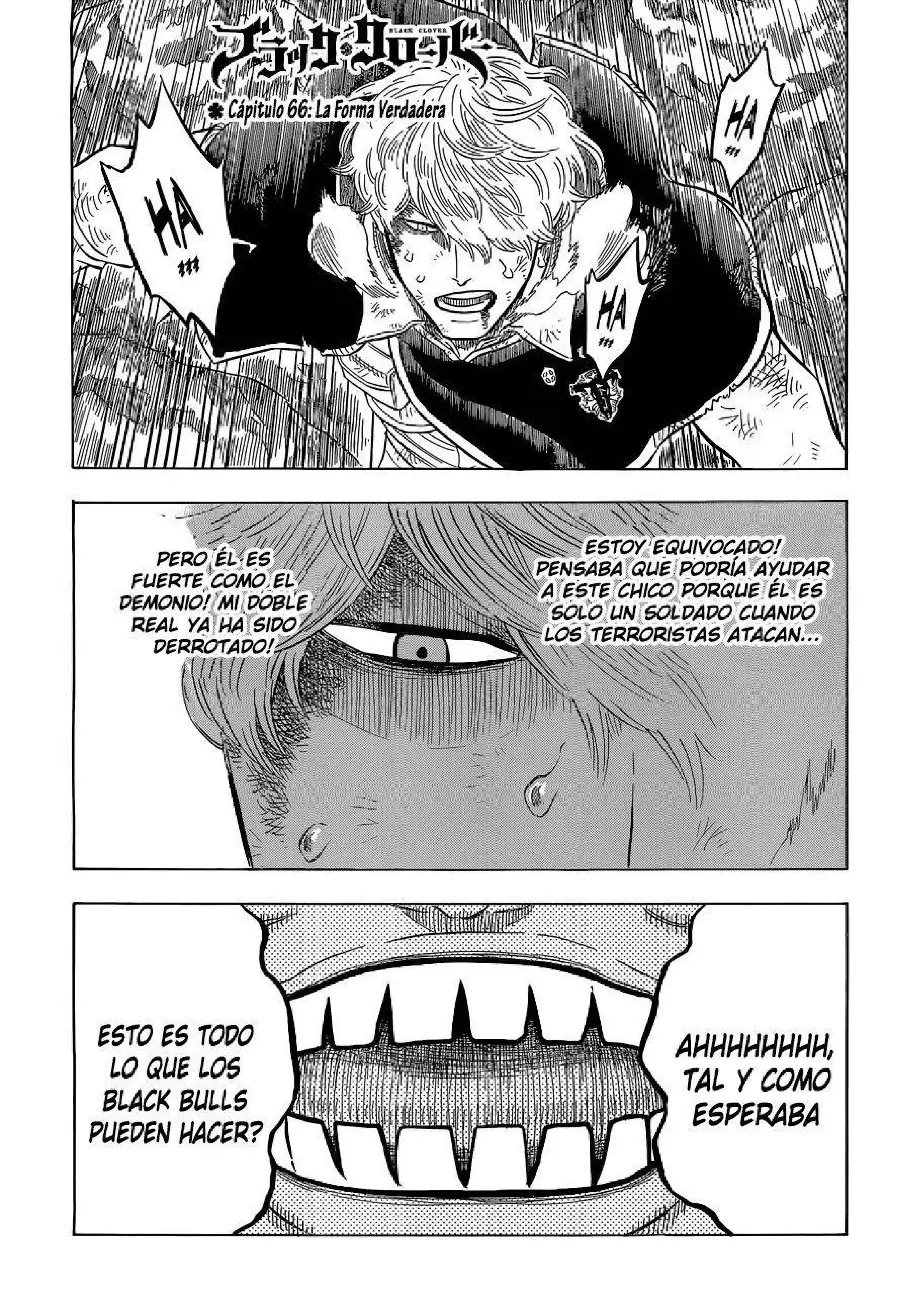 Black Clover capítulo 66, página 2